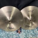 Zildjian Bun E. Carlos, Cheap Trick, 14" New Beat Hi Hats, Used Live and Studio, Signed! (#HH 5,6) 2008