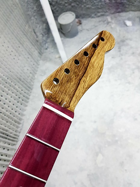 Purpleheart guitar best sale neck