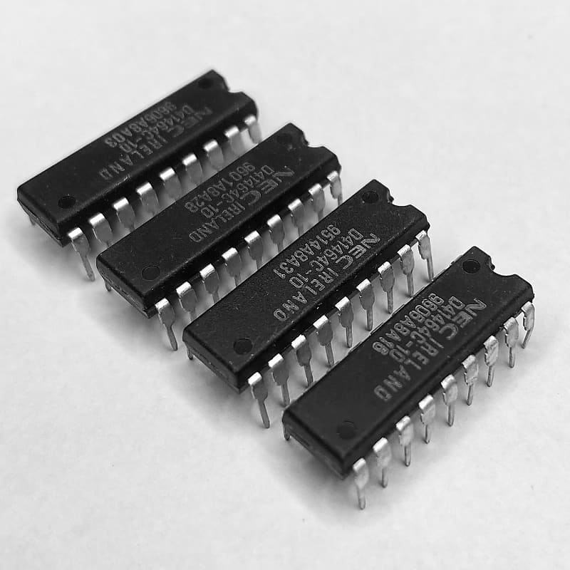 Digitech XP Series OEM Memory Set - Four NOS RAM - For Jetpack XP-1000 &  XP-300 Space Station Mods