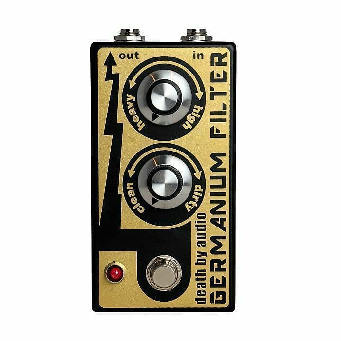 Death By Audio Germanium Filter True Vintage Germanium Distortion Effects Pedal (black) image 1