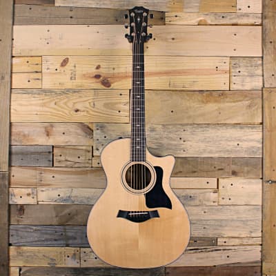 Taylor 314ce Acoustic-Electric Guitar with V-Class Bracing (2020, Natural) image 3