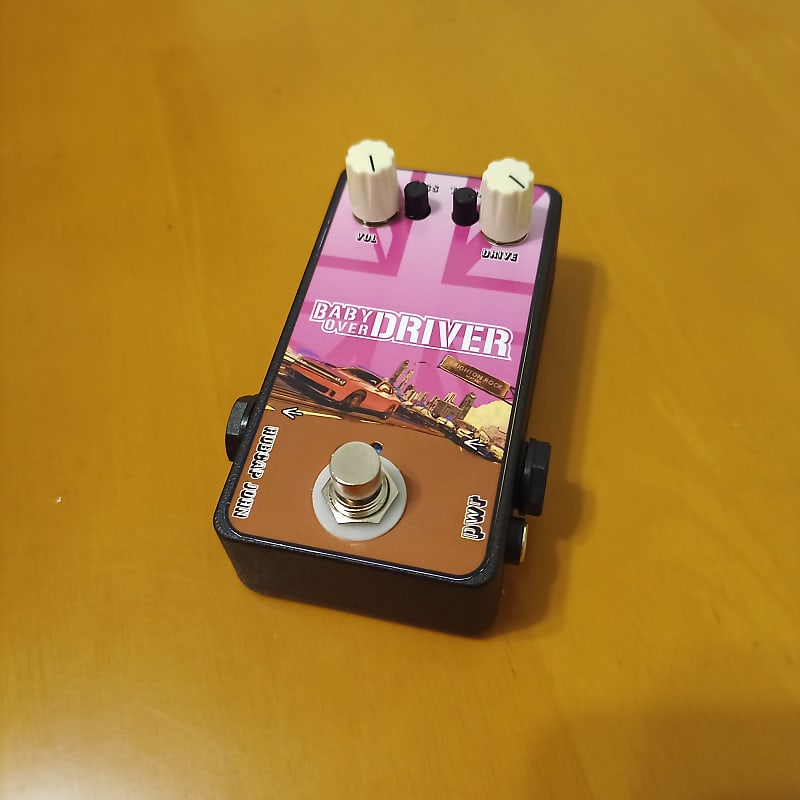 Hubcap John Colorsound Overdriver clone Original BC169 Reverb