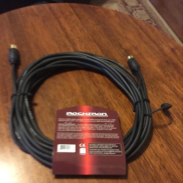 Rocktron RDMH900 5 to 7-Pin MIDI Cable - 30 foot