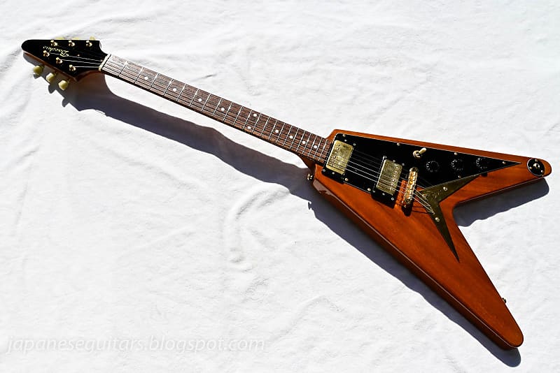 Bacchus BFV-58 Flying V w/Gibson Hard Case | Reverb