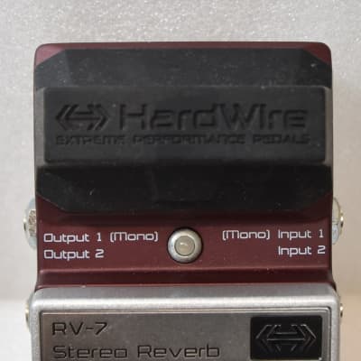 Hardwire RV-7 Stereo Reverb | Reverb Australia Hardwire RV-7 Stereo Reverb | Reverb Australia