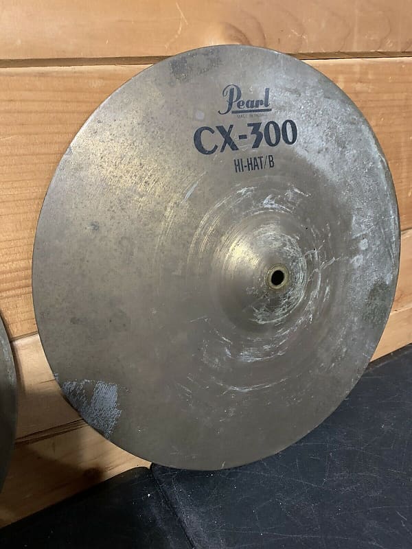 Pearl CX 300 14 Hi hat Cymbal Pair Hihats