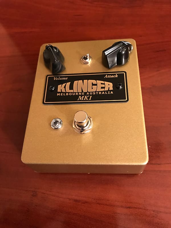 Klinger Custom Pedals MK1 Tone Bender 2019 Gold