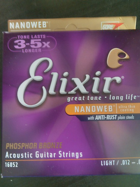 Elixir Phosphor Bronze 12-53 | Reverb