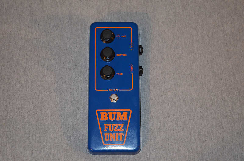 Sola Sound - (D*A*M)- Cheap Ass Bum -- Fuzz --Blue- Jumbo Tone Bender-- Free USPS Priority shipping. image 1