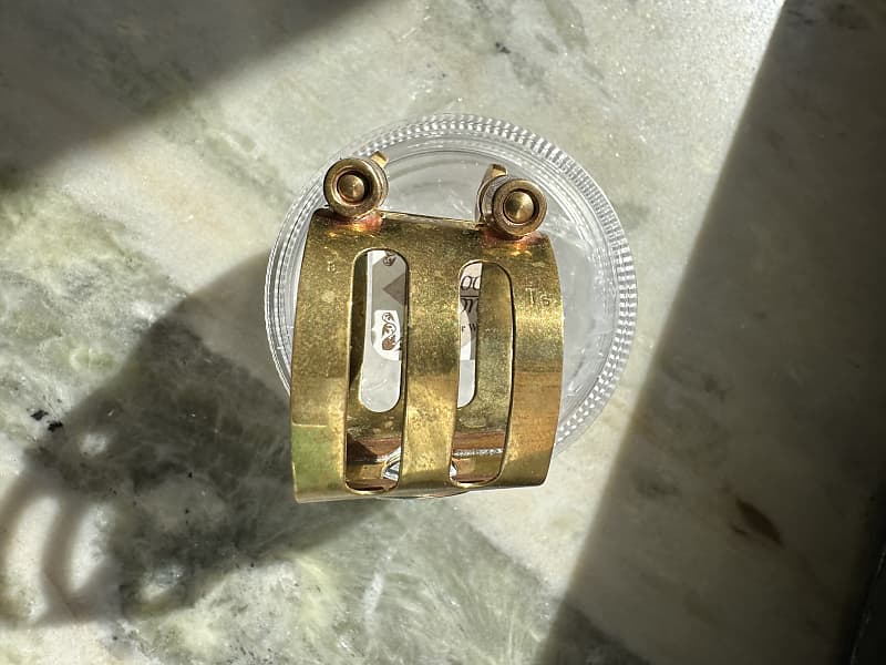 Ishimori Woodstone ligature smaller ebonite tenor 2022 Reverb