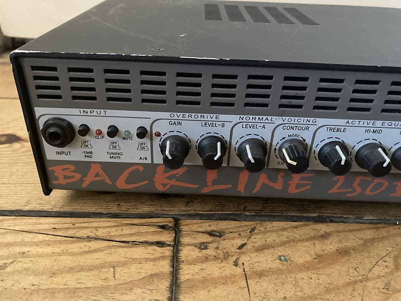 Gallien Krueger Backline 250 BL Solid State Bass Guitar | Reverb