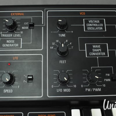 Yamaha CS-10 Vintage Analog Synthesizer in very good Condition image 5