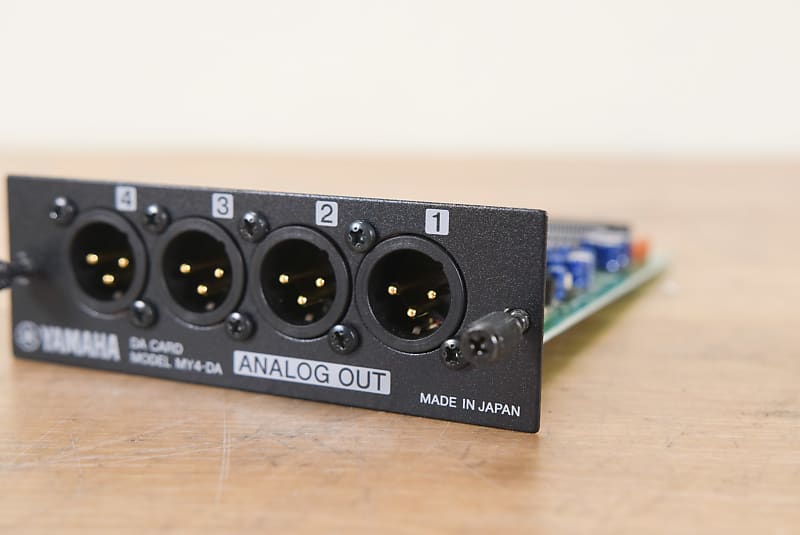 Yamaha MY4-DA 4-Channel Analog Output Card (church | Reverb