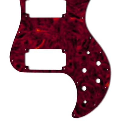 WD Music Single Ply Tortoise Pickguard for Peavey T40 Bass Made In USA Free Screws~!