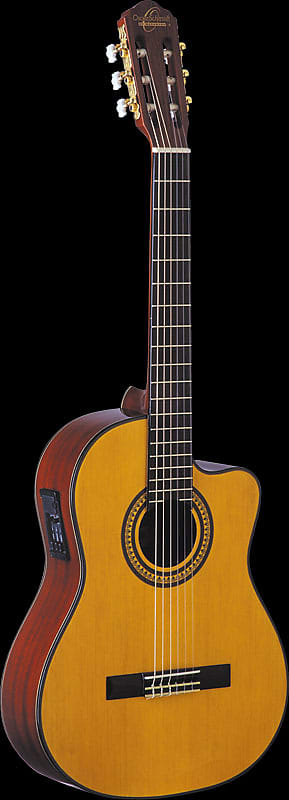 Oscar Schmidt OC11CE Classical Cutaway Mahogany Neck Nylon 6-String  Acoustic-Electric Guitar