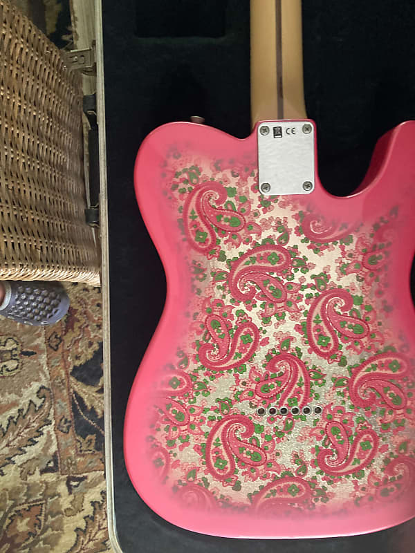 Fender Fender Limited Edition FSR Classic '69 Telecaster MIJ Pink Paisley w/ Maple Fretboard 2021 - Pink Paisley image 1