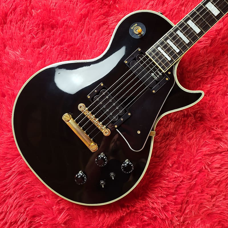 Burny RLC-105S 1998 - Les Paul Custom - Black Beauty - Fernandes Sustainer  - Made In Japan MIJ | Reverb