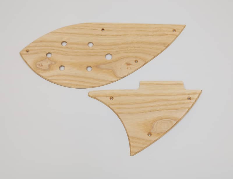 2 pices ash solid wood pickguard for RICKENBACKER 330/360 | Reverb