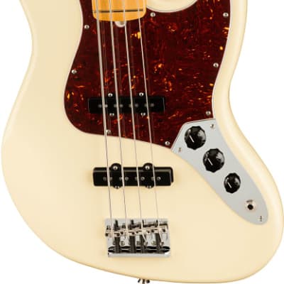 Fender American Professional II Jazz Bass. Maple Fingerboard, Olympic White image 5