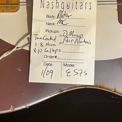 2009 Nash Esquire E-57S Purple Metallic Personally Owned by Billy Gibbons image 10