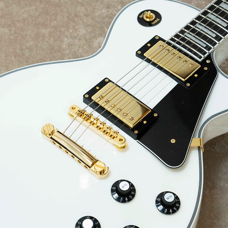 ESP EDWARDS E-LP-130CD -White / WH- #ED8271223 2022 [Les Paul Custom  Type][Made in Japan][Discontinued model]