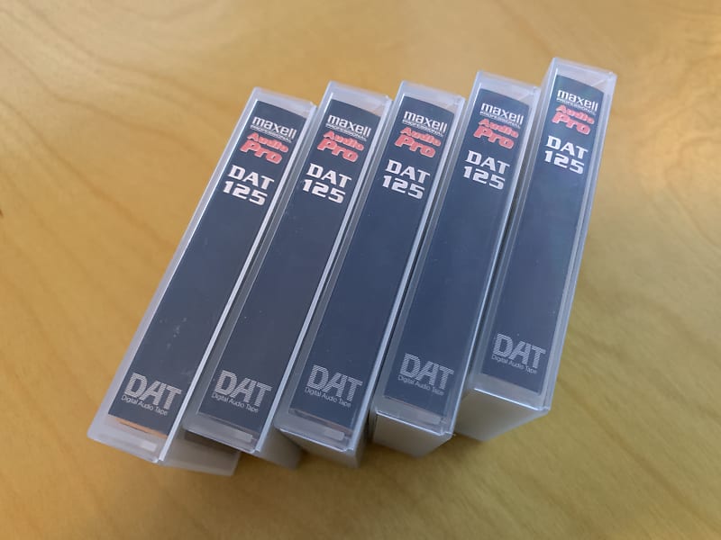 One New Maxell DAT 125 Digital Audio Tape - R-125DA.