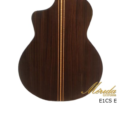 Luminous! Merida Extrema E1CS Solid Sikta Spruce & Rosewood Acoustic Electronic Guitar image 5