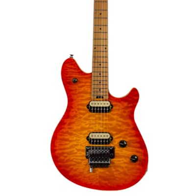 New EVH Wolfgang Special Quilted Maple Solar #2 w/Baked Maple Fretboard image 7
