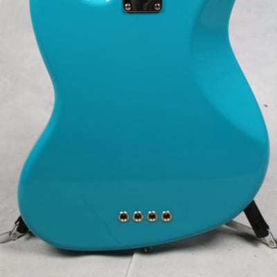 Fender American Professional II Jazz Bass Rosewood Fingerboard Miami Blue w/ Case image 6