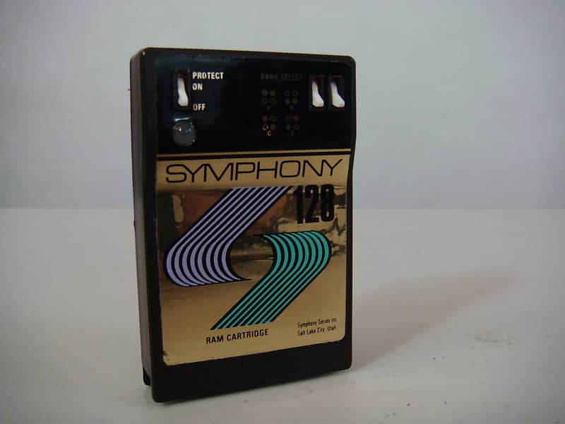 Yamaha DX7 Cartridge - Symphony 128 Ram - 128 Nice Ambient Sounds image 1