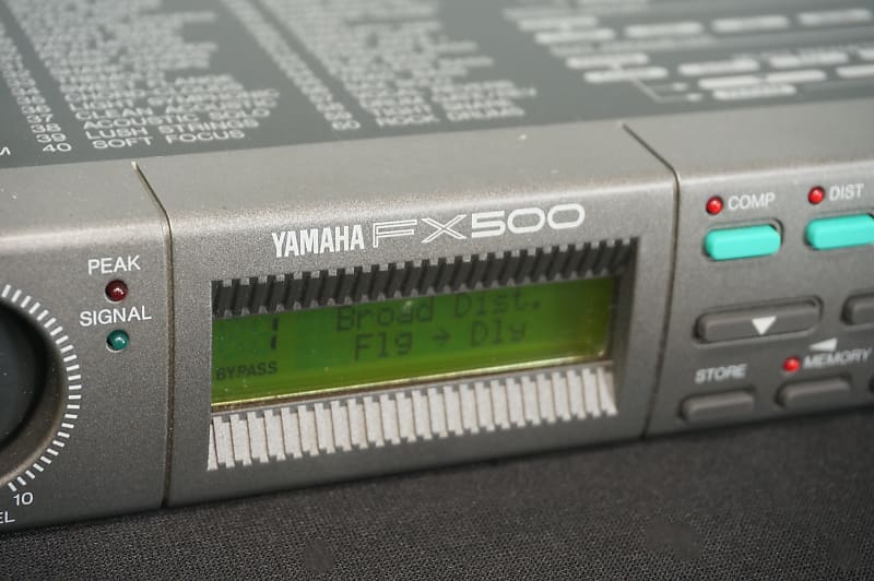 ギター YAMAHA FX500 Simul-Effect Processor Yamaha FX500 Simul Effect Processor for sale online | eBay
