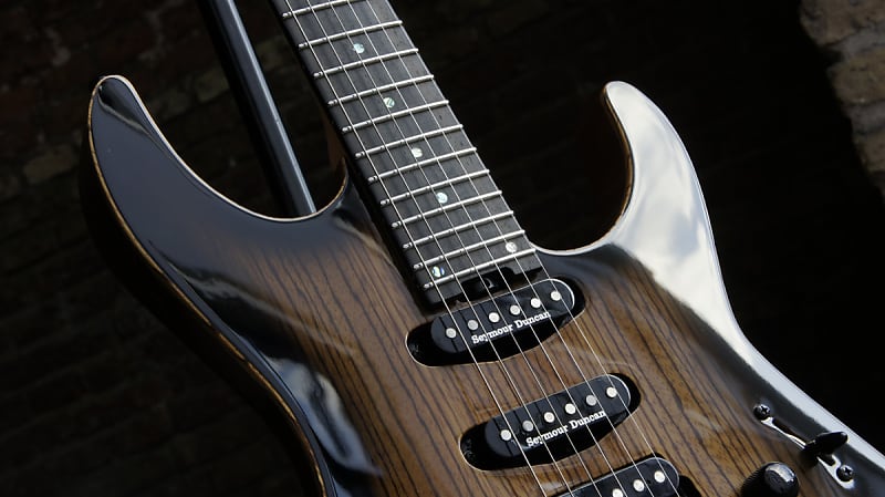 ESP USA M-III 2 GT - Zebrawood - See Thru Black Sunburst ESP USA M-III 2 GT - Zebrawood - See Thru Black Sunburst