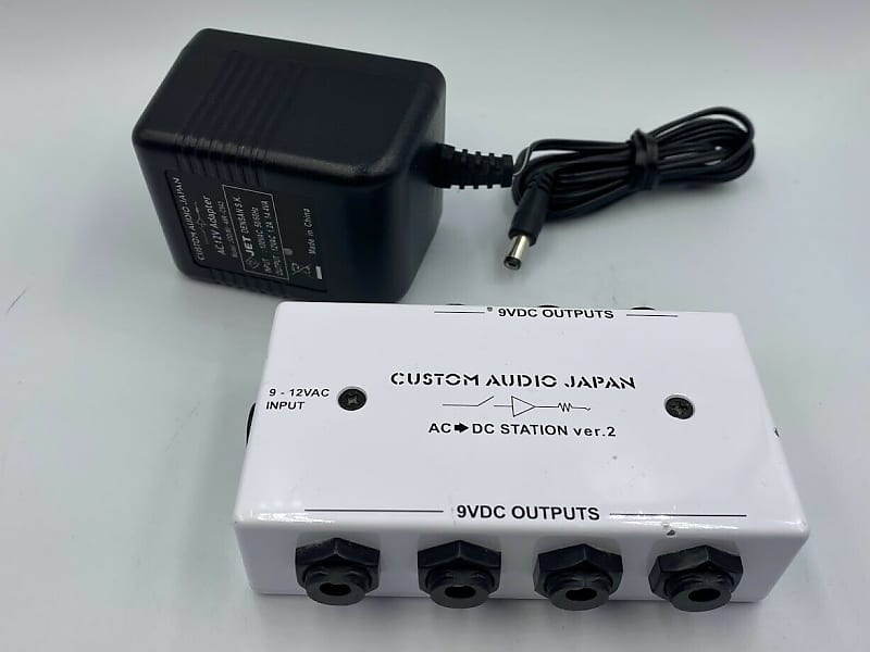 ギター CUSTOM AUDIO JAPAN DC/DC Station II Custom Audio Japan AC/DC Station Ver.2 - What To Know