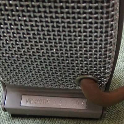 Sennheiser MD 407 vintage microphone MD 409 capsule (like md 403) image 6