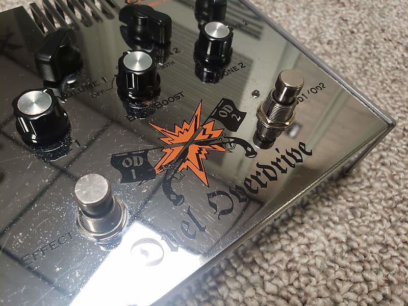 Vox Cooltron CT-07DO Duel Overdrive Tube Guitar Effect Pedal