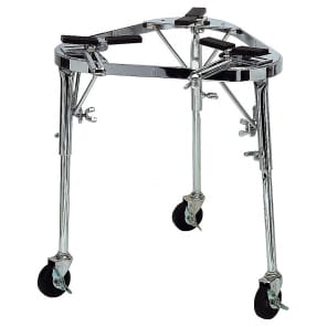 Latin Percussion LP636 Collapsible Conga Cradle Stand w/ Legs and Wheels