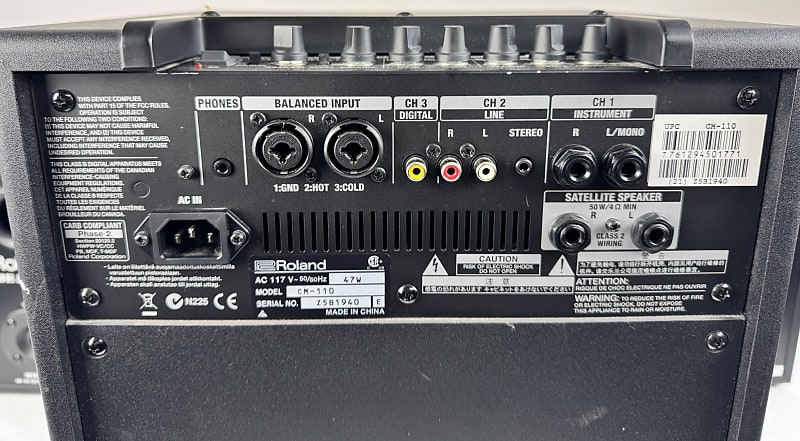 2Y♦♦342 ローランド 2.1チャンネル モニターシステム CM-110 Amazon | Roland ローランド 2.1チャンネル モニター システム
