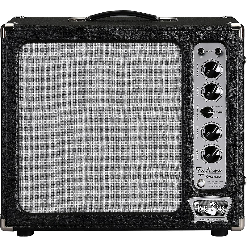 Tone King Falcon Grande Combo (20 watts, 1x12"), Black, 20 Watts image 1