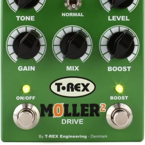 T-Rex Moller 2 Classic Overdrive Pedal with Clean Boost image 3