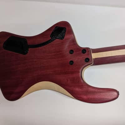 Something Awesome. Low30 Bass VI Purpleheart/Maple image 6