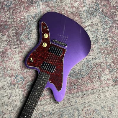 Limited Edition JET Guitar JJ-350 Electric Guitar RW in  Purple image 8