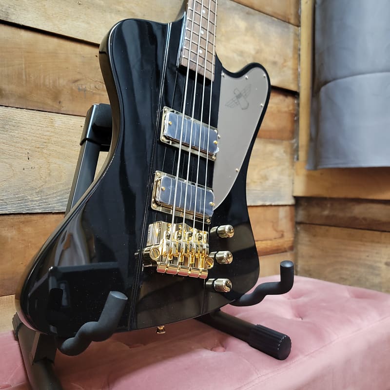 Epiphone Rex Brown Thunderbird Bass - Ebony w/ Hard Case image 1