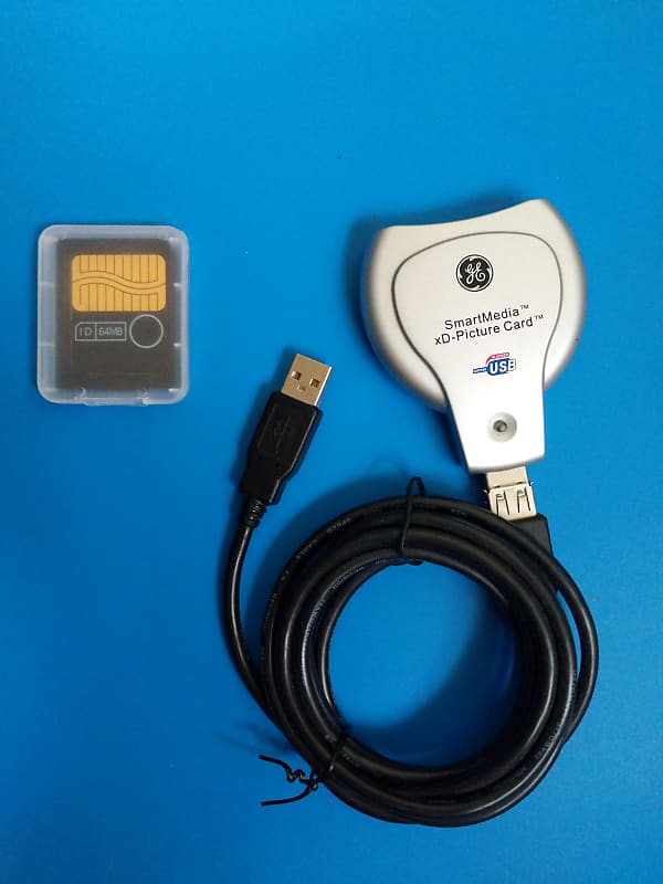 64MB SmartMedia Card 3.3V for Roland SP303 + GE SmartMedia Reverb