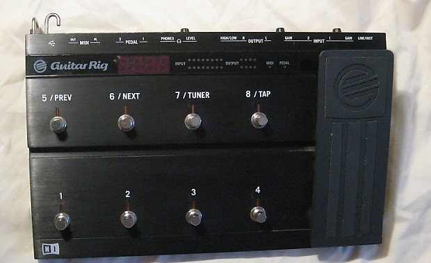 Guitar rig clearance foot controller