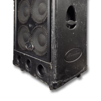 Ampeg PR-410HLF 1200-Watt 4x10" Bass Speaker Cabinet 2000s - Black image 3