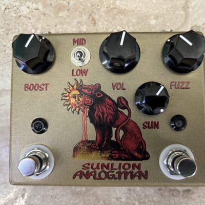 Analogman Sun Lion Fuzz Booster Pedal | Reverb