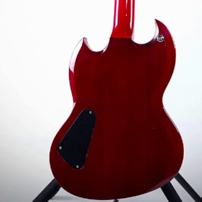 Carparelli Diesel Handmade Baritone Guitar Mahogany Indian Rosewood 27 inch scale 2021 - Wine Red image 11