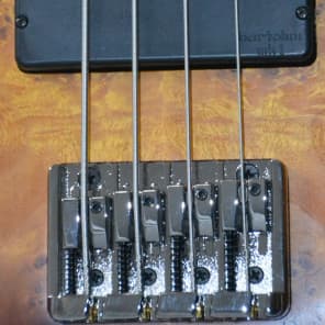 Ibanez SR500PB 4 String Bass Guitar Brown Burst w/ Bartolini MK1-4-F image 5
