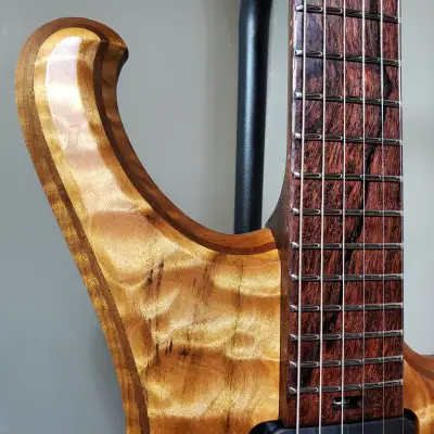 Barlow Guitars  Heron 2023 Chocolate Maple / Madagascar Rosewood image 3
