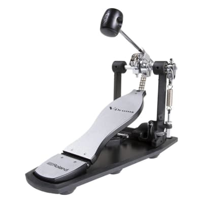 Roland RDH-100 Noise Eater Single Bass Drum Pedal 2010s - Chrome / Black
